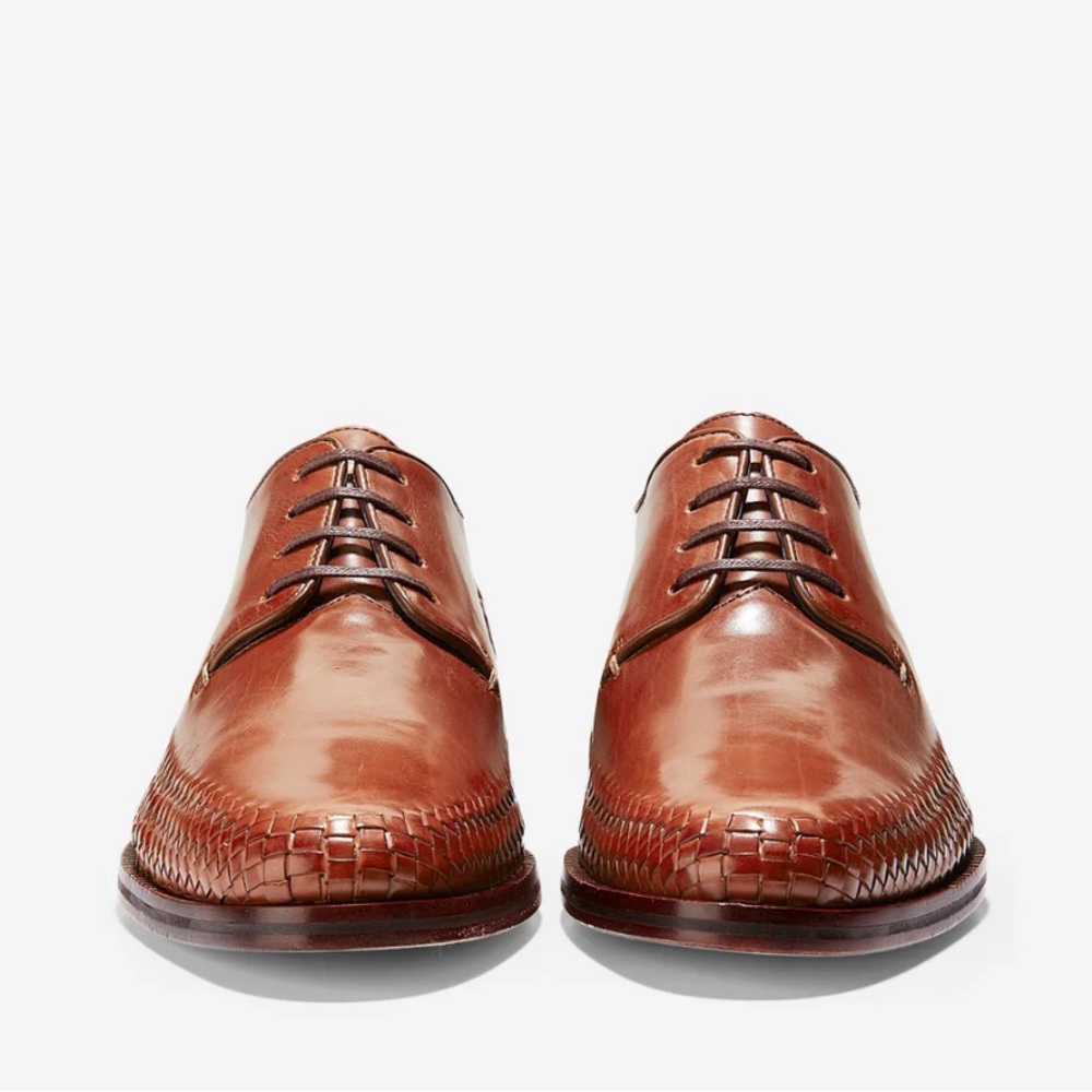 Cole Haan Grand.ØS Washington Grand Woven Plain Toe Oxford Men’s Shoes Size 10 M
